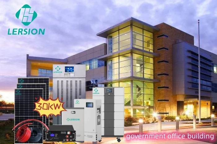 30KW Off Grid Solar System for Government Office Building